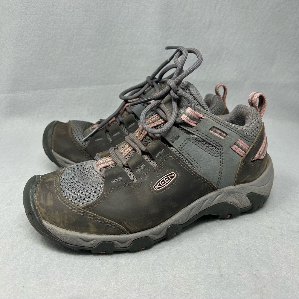 KEEN Women's Steens Vent Hiking Shoes Magnet/Nostalgia Rose Size 7.5
